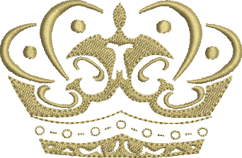 Matriz de Bordado Coroa 67