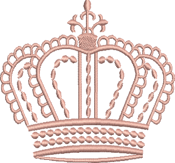 Matriz de Bordado Coroa 70