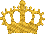 Matriz de Bordado Coroa 71