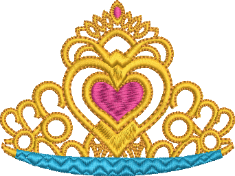 Matriz de Bordado Coroa 75
