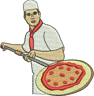 Matriz de Bordado Pizzaiolo 04
