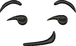 Matriz de Bordado Emoji Safadinho