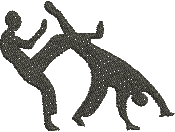 Matriz de Bordado Capoeiristas