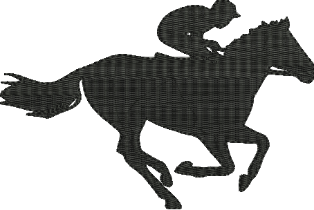 Matriz de Bordado Corrida de Cavalo 01
