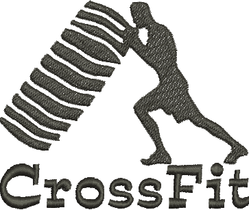Matriz de Bordado Crossfit 01