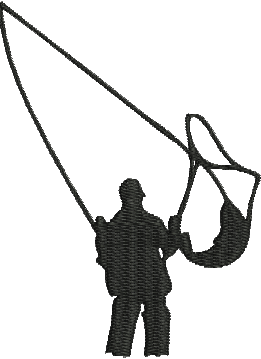 Matriz de Bordado Pescador