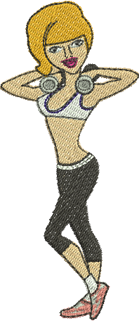 Matriz de Bordado Exercício 16