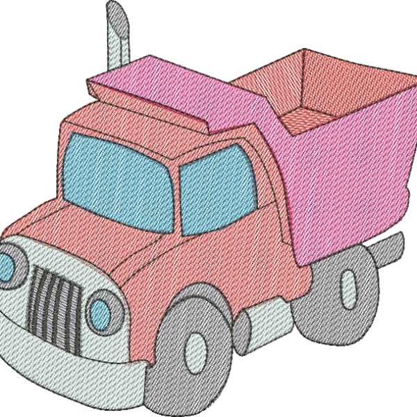 Matriz de Bordado Caminhão de Brinquedo 02 – Três Tamanhos