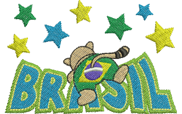 Matriz de Bordado Gatinho 04 - Dois Tamanhos