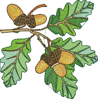 matriz de bordado Flor Natalina 02