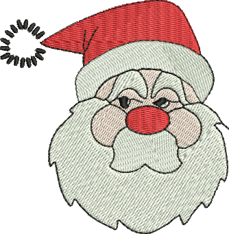 matriz de bordado Papai Noel 15