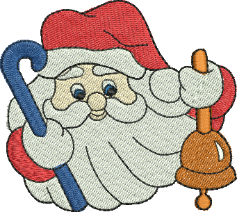 matriz de bordado Papai Noel 16