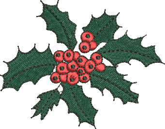 matriz de bordado Enfeite de Natal 14
