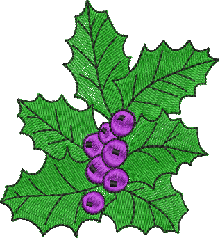 matriz de bordado Enfeite de Natal 18