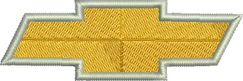 matriz de bordado Logo Chevrolet 01