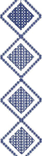 Matriz de Bordado Borda 12