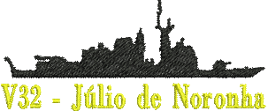 Matriz de Bordado Navio Júlio de Noronha V32