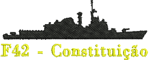 Matriz de Bordado Fragata F42 Constituição