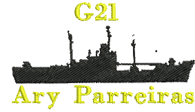 matriz de bordado Navio de Transporte de Tropas Ary Parreiras G21