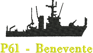 matriz de bordado Navio de Patrulha Classe Bracuí P61 Benevente