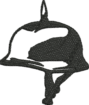 matriz de bordado Capacete Alemão