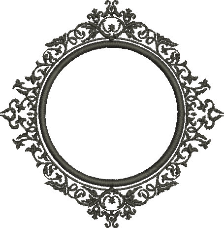 matriz de bordado Moldura 66