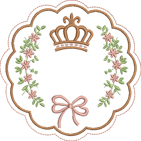 Matriz de Bordado Moldura 102 – Dois Tamanhos