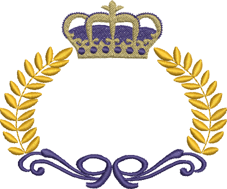 Matriz de Bordado Moldura 123