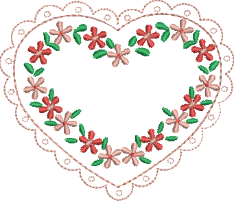 Matriz de Bordado Moldura 146