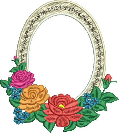 Matriz de Bordado Moldura 151