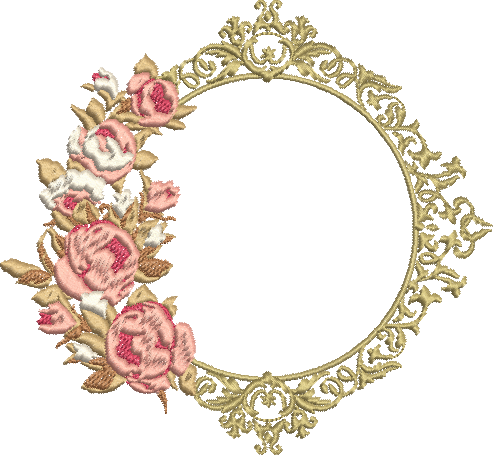 Matriz de Bordado Moldura 153 – Três Tamanhos