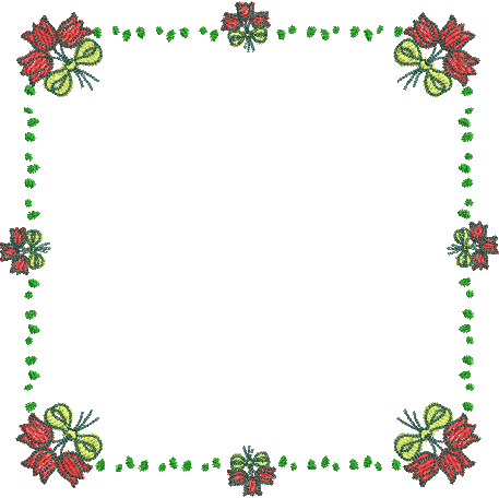 Matriz de Bordado Moldura 158