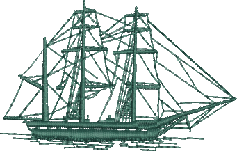 Matriz de Bordado Navio 04