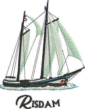 Matriz de Bordado Navio 08