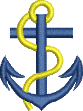 Matriz de Bordado Âncora 05