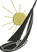 Matriz de Bordado Barco a Vela 20