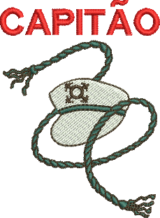 matriz de bordado Quepe de Capitão