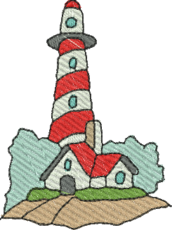 matriz de bordado Farol 02