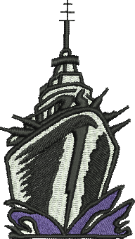 Matriz de Bordado Navio 17