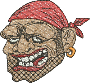 Matriz de Bordado Pirata
