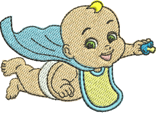 matriz de bordado Bebê 05