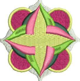 matriz de bordado Oriental