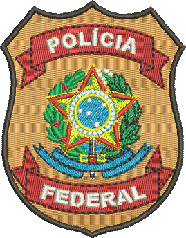 Matriz de Bordado Polícia Federal