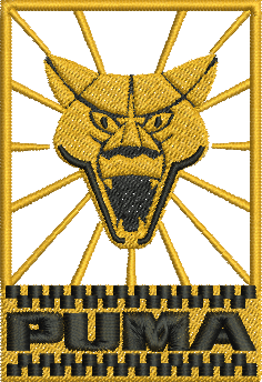 Matriz de Bordado Logo Puma