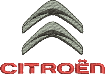 Matriz de Bordado Logo Citroën 01