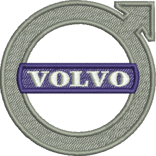 Matriz de Bordado Logo Volvo