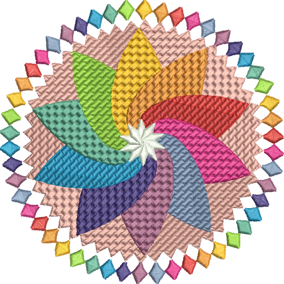 Matriz de Bordado Mandala 08