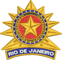 Matriz de Bordado Insígnia de Sargento para Boné