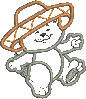 Matriz de Bordado Gatinho 115