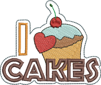 Matriz de Bordado Cupcake 135